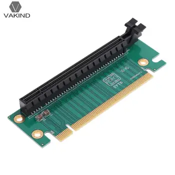 

Computer PCI-E Express 16X 90 Degree Adapter Riser Card for Small 2U Computer Server IPC / Special Chassis