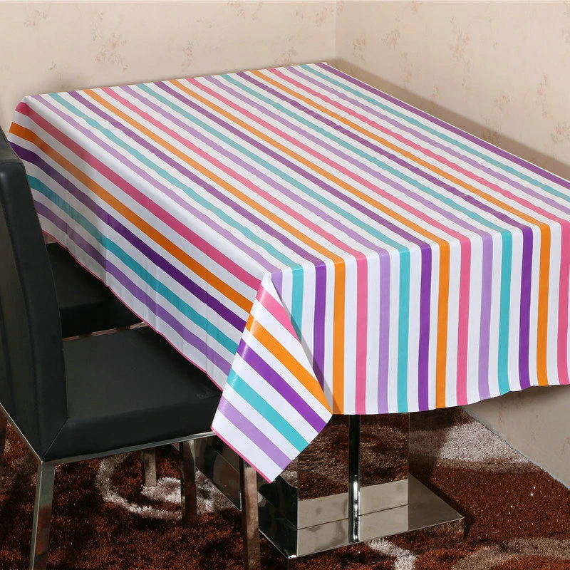 20 Types Tablecloth PVC Pastoral Plastic Table Cloth Rectangular Waterproof Oilproof Fabric Tea Table Cabinet Decor For Kitchen