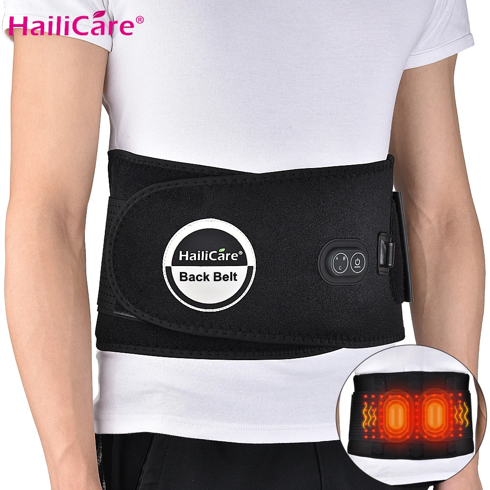 Far Infrared Massage Belt Slimming Belt Electric Heating Moxibustion Waist Support Belt Hot