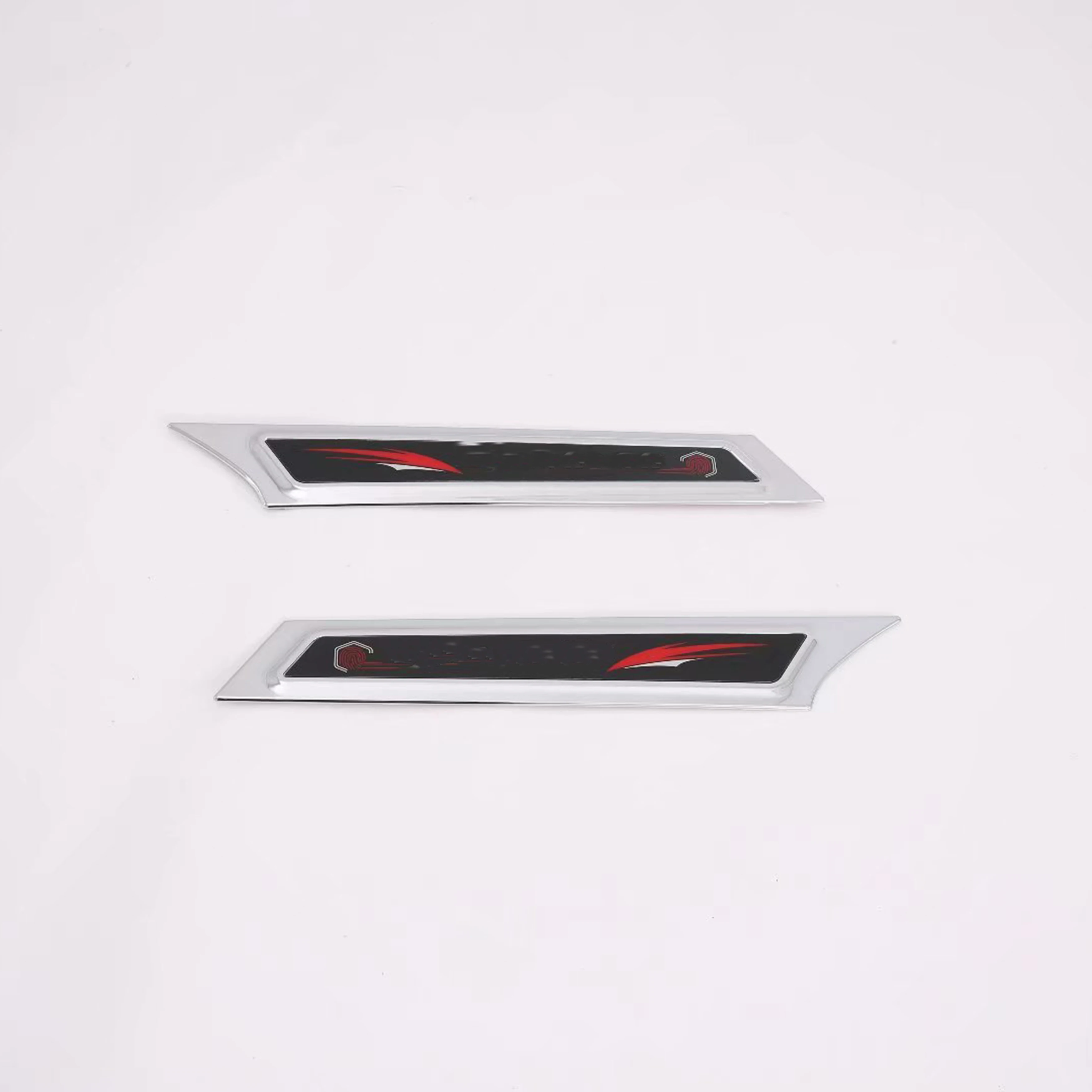 Формовочное украшение для Hyundai Santa Fe новинка 2019 года боковые тюйеры хромированные