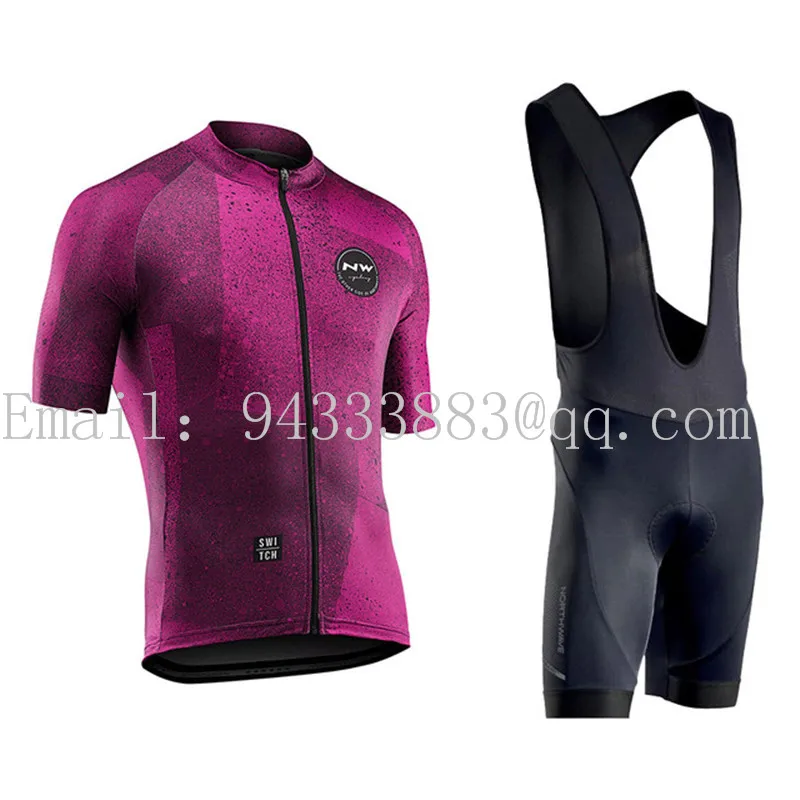 

2019 Northwave new style cycling jersey set men Racing Clothing roupa ciclismo summer bicycle equipment custom triathlon suit