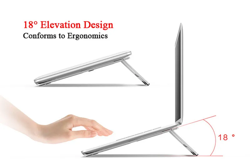 Складная подставка для ноутбука алюминиевая регулируемая настольная подставка для планшета настольная подставка для мобильного телефона