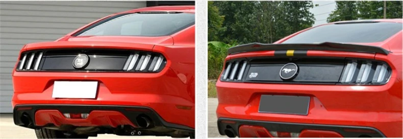 Спойлер из углеволокна для Ford Mustang высококачественные Спойлеры-крылья авто аксессуары