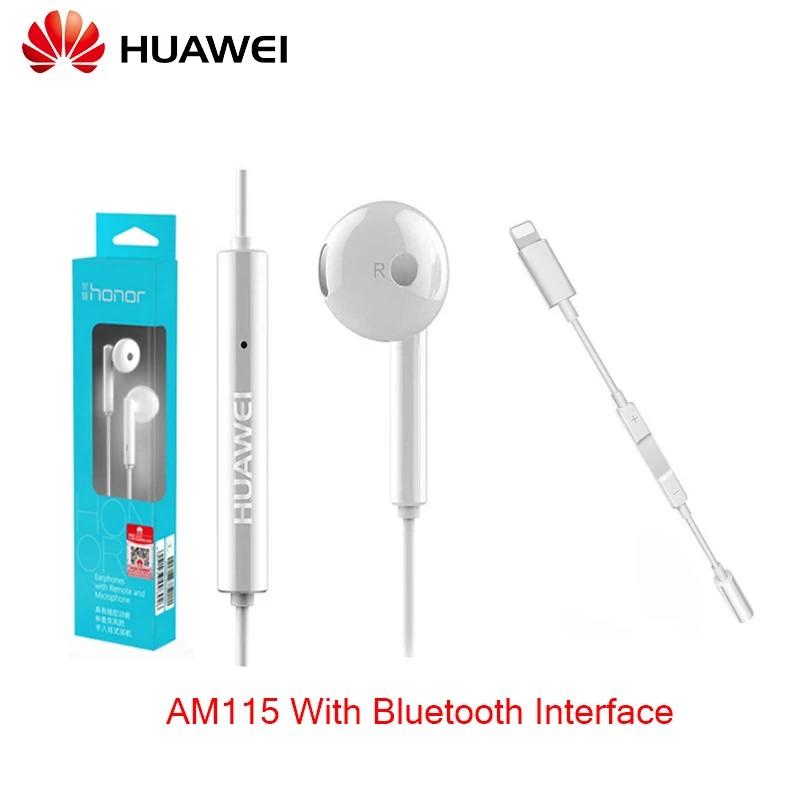 Origianl Huawei Honor AM115 Earphones for with Bluetooth interface iphone 7X8 IOS9.2-IOS11 | Электроника