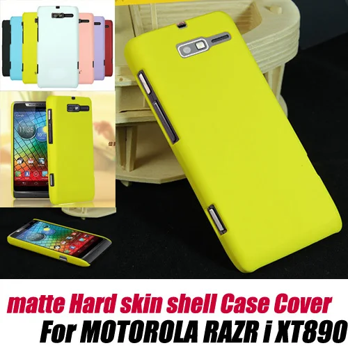 

Frosted matte Hard skin Case Cover For MOTOROLA RAZR i XT890