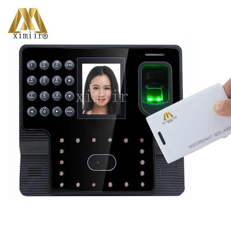 

Multilanguage ZKTeco iface102 Iface 102 Biometric Facial+RFID fingerprint time attendance Multifuncitonal Time recording Machine