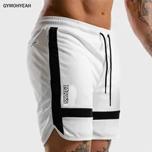 Short de Fitness en maille respirante à séchage rapide pour homme, vêtements de sport, de jogging, de plage, de gym, d'entraînement, d'été, nouvelle collection