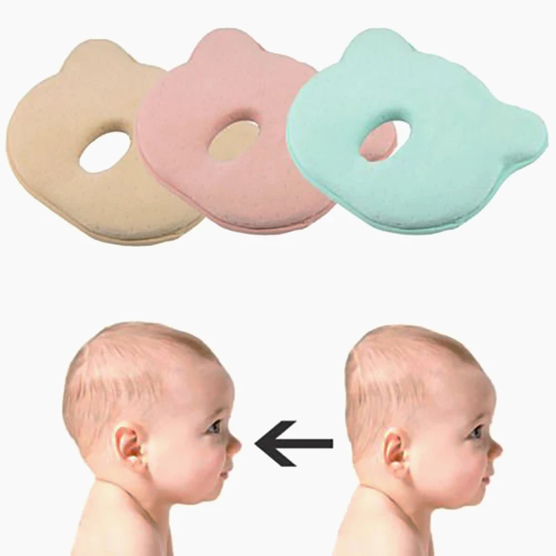 

Babies Stereotypes Pillow Infant Newborn Anti-rollover Pillow Bedding for 0-12 Months Baby Sleeping Positioning Foam Cushion Pad