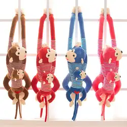 Fad длинная рука висячая плюшевая обезьянка детские игрушки мягкие животные мягкие куклы детские игрушки подарок на день рождения праздник