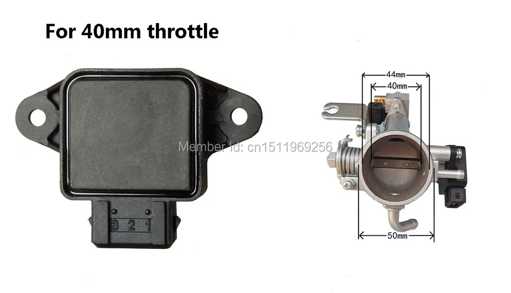 For 40mm throttle