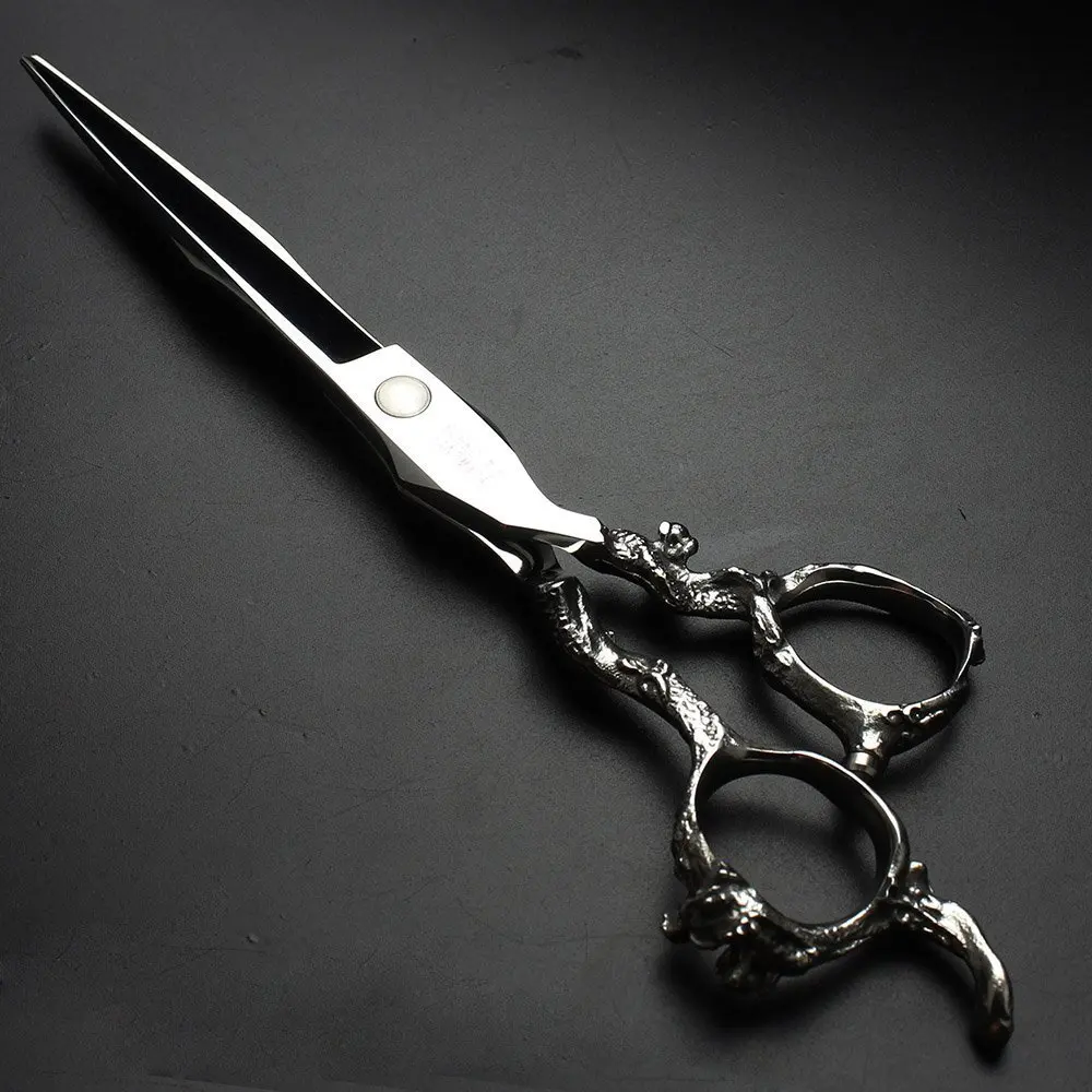 Парикмахерские ножницы 8 дюймов Японии 440c Профессиональные Парикмахерская Ножницы Парикмахерская ножницы за рубежом склад