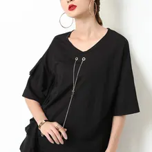 Новинка, летняя женская уличная мода, рукав летучая мышь, футболка с оборками, топы, женская Повседневная футболка оверсайз