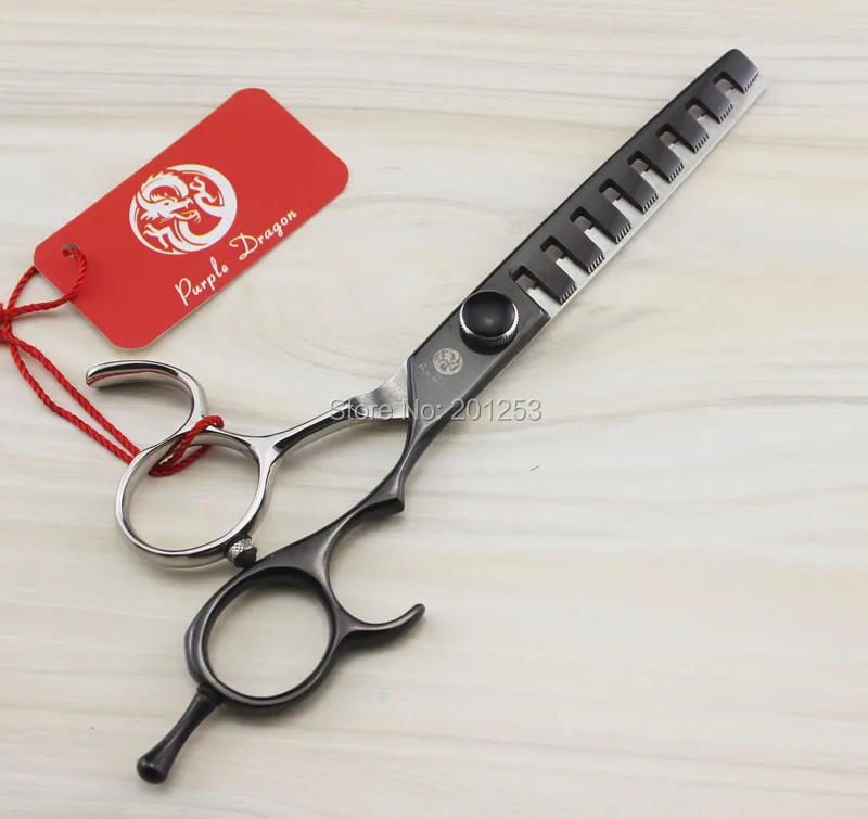 

JP440C 5.5Inch Thinning Scissors Hair Shears with Diamond for Salon Barbers 8Tetth 50% Cutting Rate Hair Scissors 1Pcs LZS0683