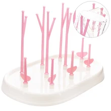 Сушилка для детских бутылочек кухонный держатель для бутылочек для кормления младенцев держатель для хранения дерева