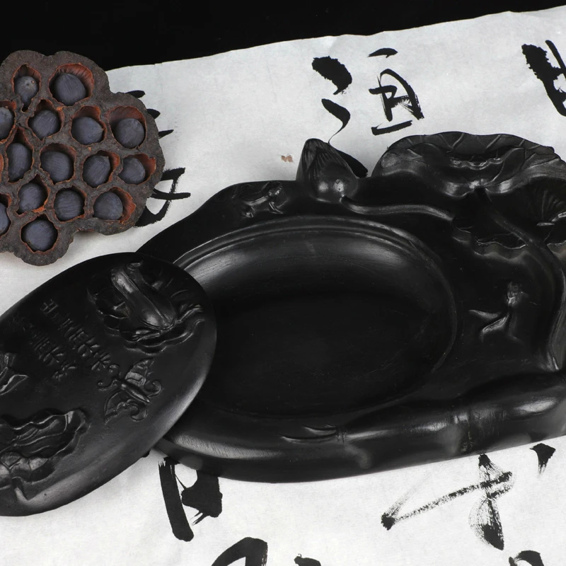 Натуральная каллиграфия Lotus чернила для резьбы по камню китайская живопись