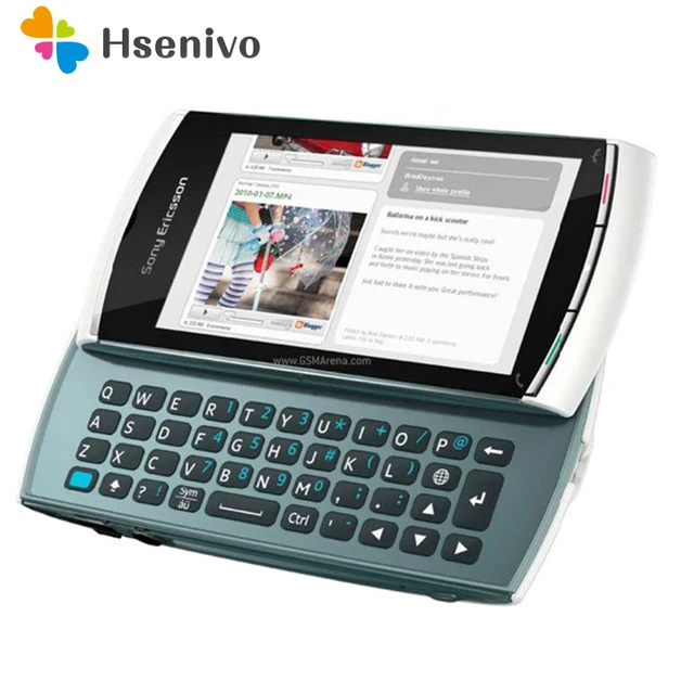 Best Offers U8i 100% Original Unlocked Sony Ericsson Vivaz pro U8 U8i Mobile Phone 3.2' 3G FM Radio 5.0MP Unlocked Cell Phone Free shipping