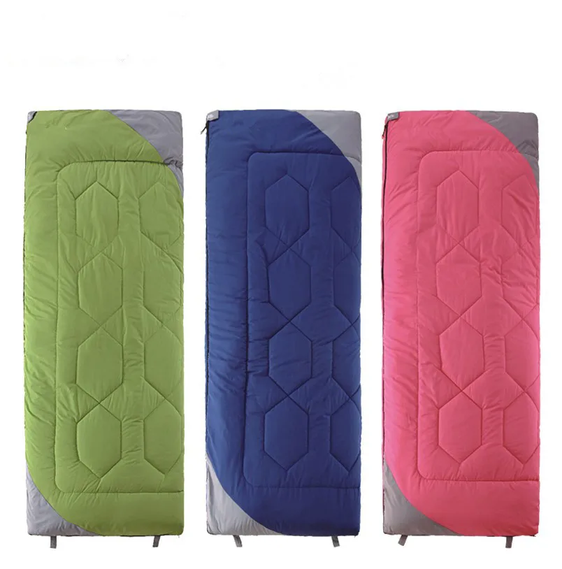 

Wnnideo Climbing camping warm cold windproof envelope splicing padded cotton sleeping bag