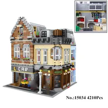 H HXY IN STOCK 15034 4210Pcs Genuine Series MOC The New Building City Set Building Blocks