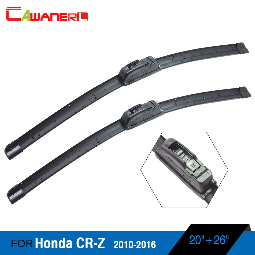 Cawanerl Car Front Windscreen Soft Rubber Wiper Blade Vehicle Frameless Windshield Wiper Blades Cawanerl Car Front Windscreen Soft Rubber Wiper Blade Vehicle Frameless Windshield Wiper Blades