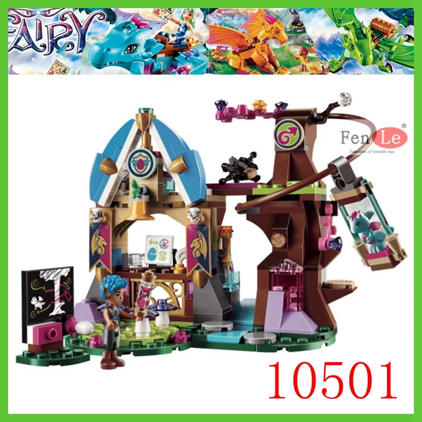 Bela Elves 10549 Dragon Sanctuary строительные блоки DIY Развивающие игрушки совместимы с 41178 друзьями