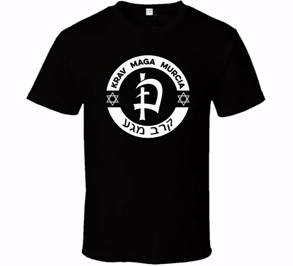 

2018 S T Shirt Tops Summer Cool Funny Sale T Shirt Krav Maga Murcia Izraeli Martialer Artser Print Tee Shirt