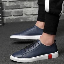 GUDERIAN New Leather Men Shoes Sneakers Fashion Breathable Casual Shoes For Men Comfortable Flat Shoes Men Zapatos Hombre northmarch luxury fashion leather sneakers for men elastic band shoes men breathable casual shoes men footwear zapatos hombre
