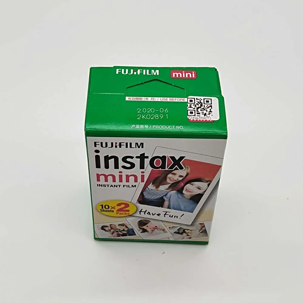 Пленка Fuji Fujifilm Instax Mini 9, 2 упаковки, 40 листов, пленка для Instax Mini 9 8 7s 8+ 90 70 25 55 Share SP1 SP2, мгновенная камера