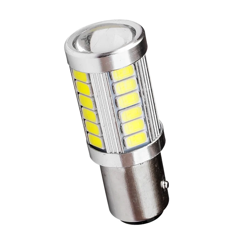 1 шт. 1157 P21/4 W BAY15D 33 SMD 5730 СВЕТОДИОДНЫЙ Автомобильный тормоз лампа 33smd 5630 Светодиодный двигатель дневные ходовые огни светильник задний фонарь белого и красного цветов, 12V