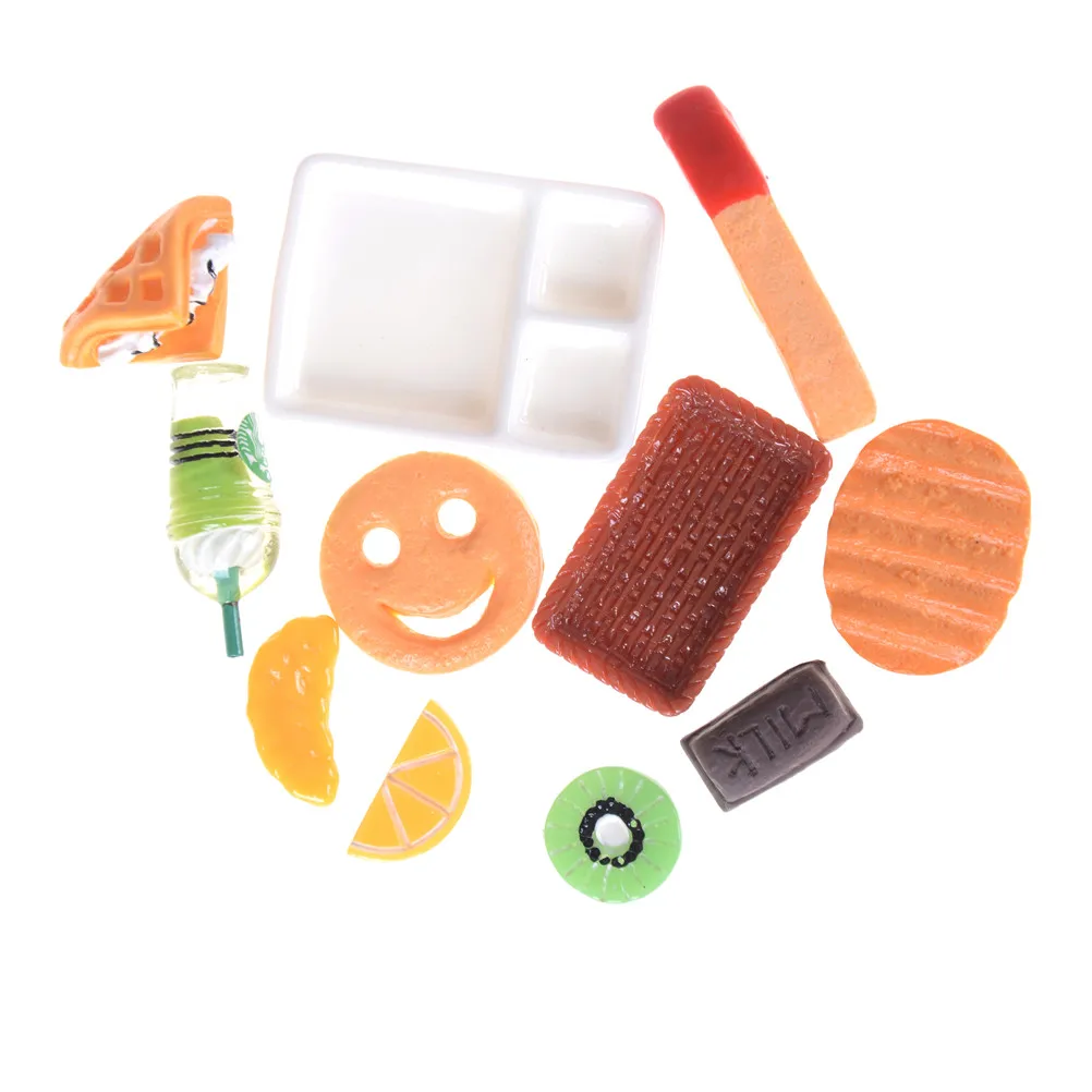 1 комплект мини-Декор посуда, еда, торт, молоко для BJD \ SD куклы для Детские кухонные принадлежности аксессуары для дома