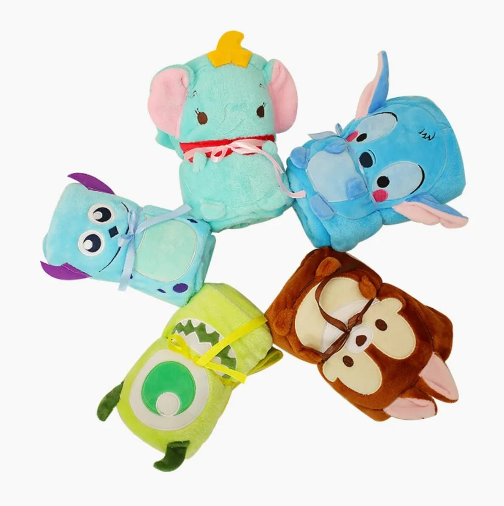 

Dumbo Donald Duck Stitch U-shape pillow pillow lovely anime Nap sleep toy kawaii sleeping duck stuffed soft gift for girlfriend