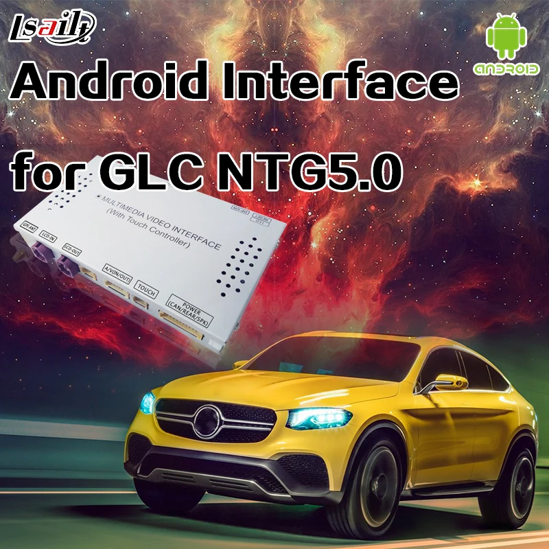 

All-in-1 Android 6.0 7.1 8.0 GPS Navigation Box for 2015 - 2017 Mercedes Benz GLC GLE GLA with WIFI Mirrorlink carplay USB etc.