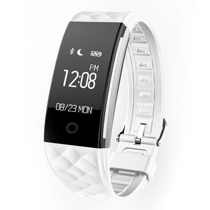

S2 Fitness Tracker Bluetooth Heart Rate Sleep Monitor Smart Bracelet IP67 Waterproof Sport Wristband for Android iOS