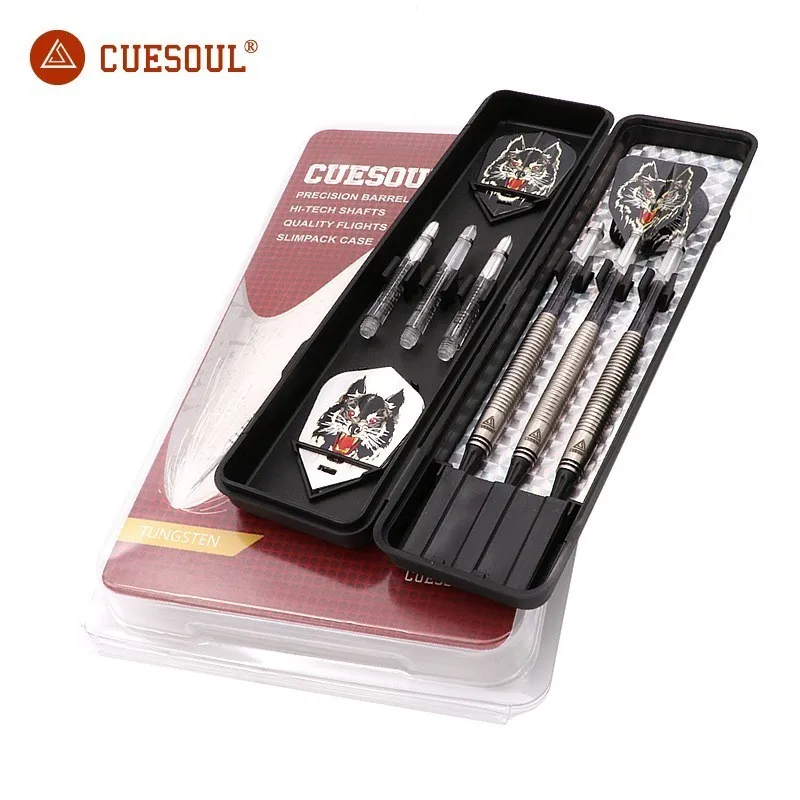 

CUESOUL 3PCS 18g Tungsten Darts Professional Darts Soft Tip Darts Electronic Soft Tips