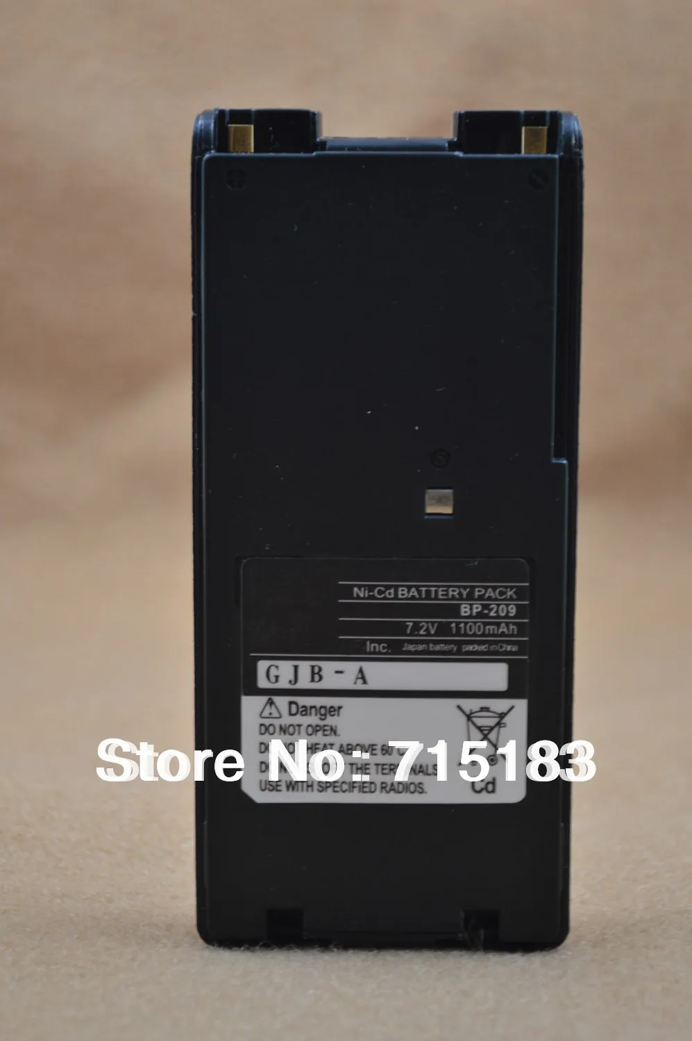 Bp - 7.2 V 1100 Mah Ni - Cd Battery Pack Per Icom Ic - A6 Ic - A24 Ic - V8 Ic - V82 Ic - U82 Radio Bidirezionale Batteria Per Walkie Talkie