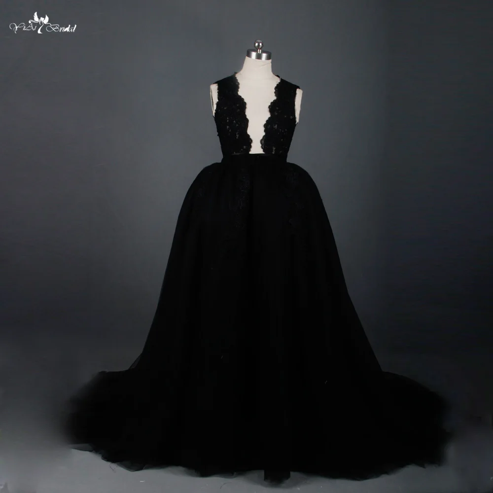 Buy RSE613 Long Two Piece Prom Dresses Removable Skirt