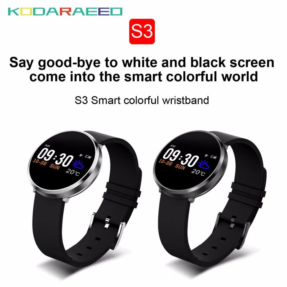 

S3 Smart Watch Waterproof Pedometer Blood Pressure Measurement Fitness Bracelet Men Women for iphone Android watch Phone