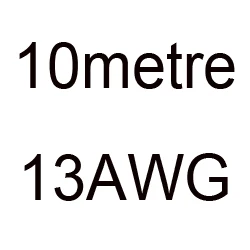 4 6 7 8 10, 11, 12, 13, 14, 15, 16, 17, 18, 20, 22, 24, 26 28 30 AWG силиконовый провод ультра гибкий Тесты линия кабель высокого Температура - Цвет: 10metre 13AWG