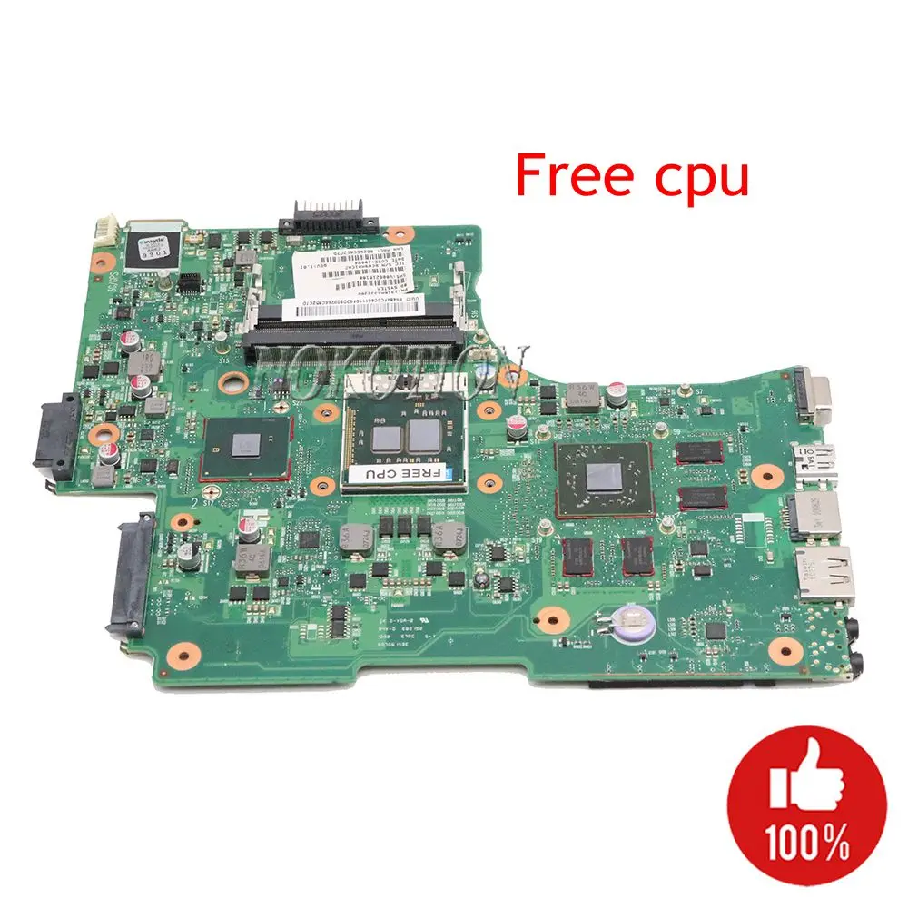 Материнская плата NOKOTION V000218100 6050A2332301 для ноутбука Toshiba Satellite L650 L655 материнская HD 5650