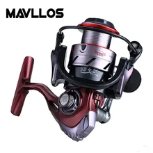 Mavllos 18kg Large Drag Power Fishing Spinning Reel 2000 3000 6000 Series 5:5:1 Saltwater Sea Carp Fishing Reels Metal Handle цена Mavllos 18kg Large Drag Power Fishing Spinning Reel 2000 3000 6000 Series 5:5:1 Saltwater Sea Carp Fishing Reels Metal Handle цены онлайн