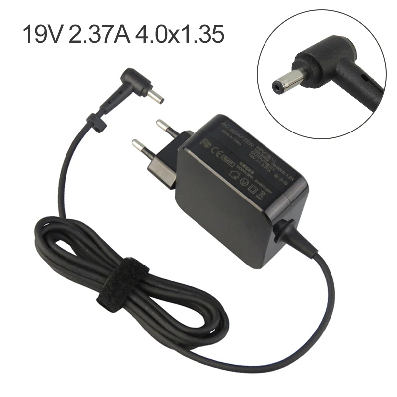 Скидка 45W 19V оригинальный ноутбук Зарядное устройство для ASUS UX305 UX21A UX31A X441S x540sa X540S X540L X541UA X556U Тетрадь адаптер Мощность Зарядное устройство