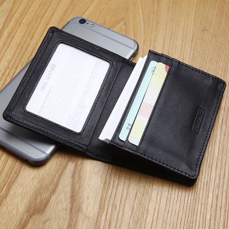 Кошельки LANSPACE из натуральной кожи кредитницы известного бренда дизайнерский