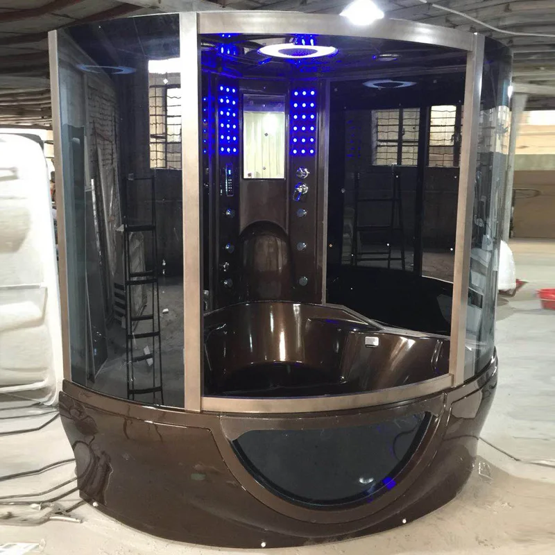 

Coffee gold sauna bathtub