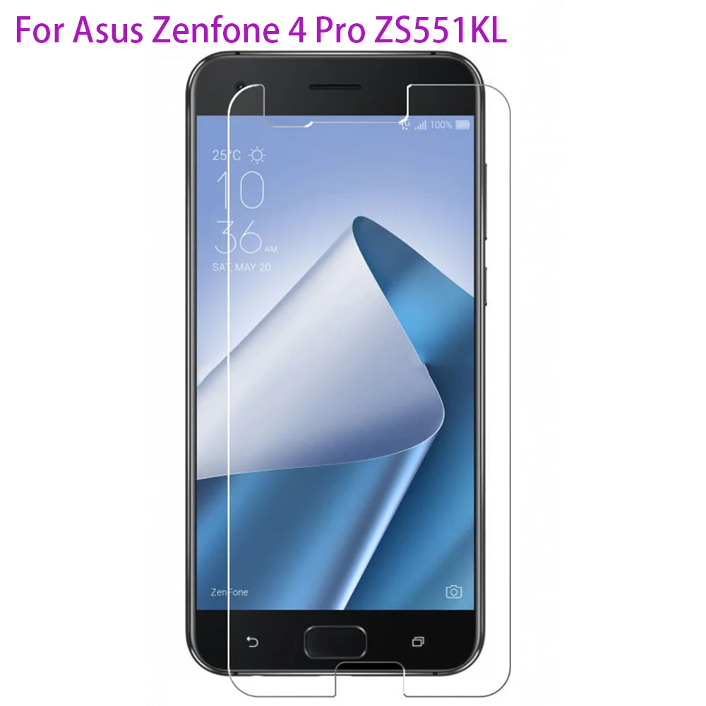 Закаленное стекло Naxtop 2.5D для Asus Zenfone 4 Pro / 3 Max Deluxe 3/ROG 2 шт. прозрачная защита экрана |