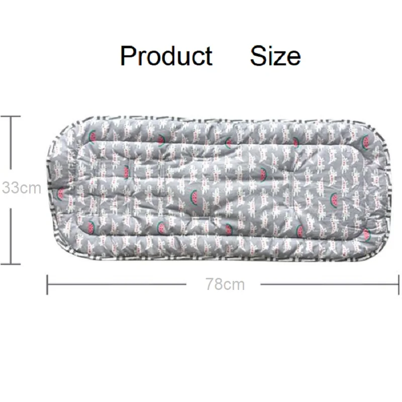 Горячая Распродажа, хлопковая подушка для детской коляски, подушка для сиденья, детская подушка для пеленок, коврик для пеленания, подушка для сиденья унисекс, аксессуары для детской коляски