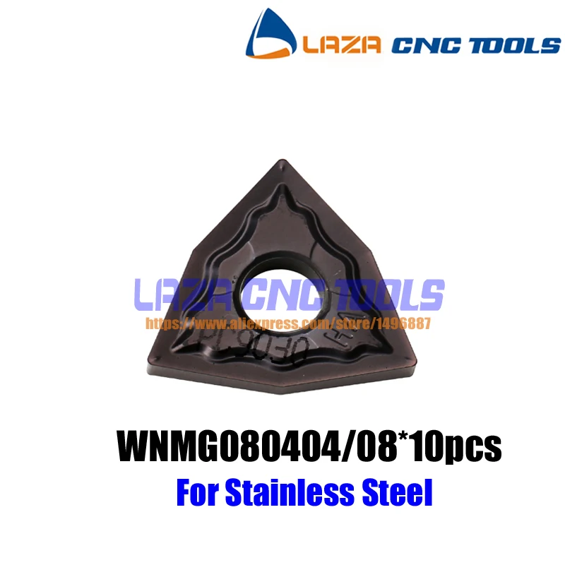 WNMG080404/WNMG080408-HA PC9030 * 10 шт. Токарные Вставки лезвия для нержавеющая сталь советы