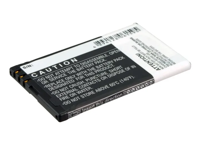 BL 4U батареи Cameron Sino 1200mAh для Nokia 301 3120 500515 5530 6600 8800305311 C5 03 04 05 06 3 E66 E75 N515 840|Цифровые