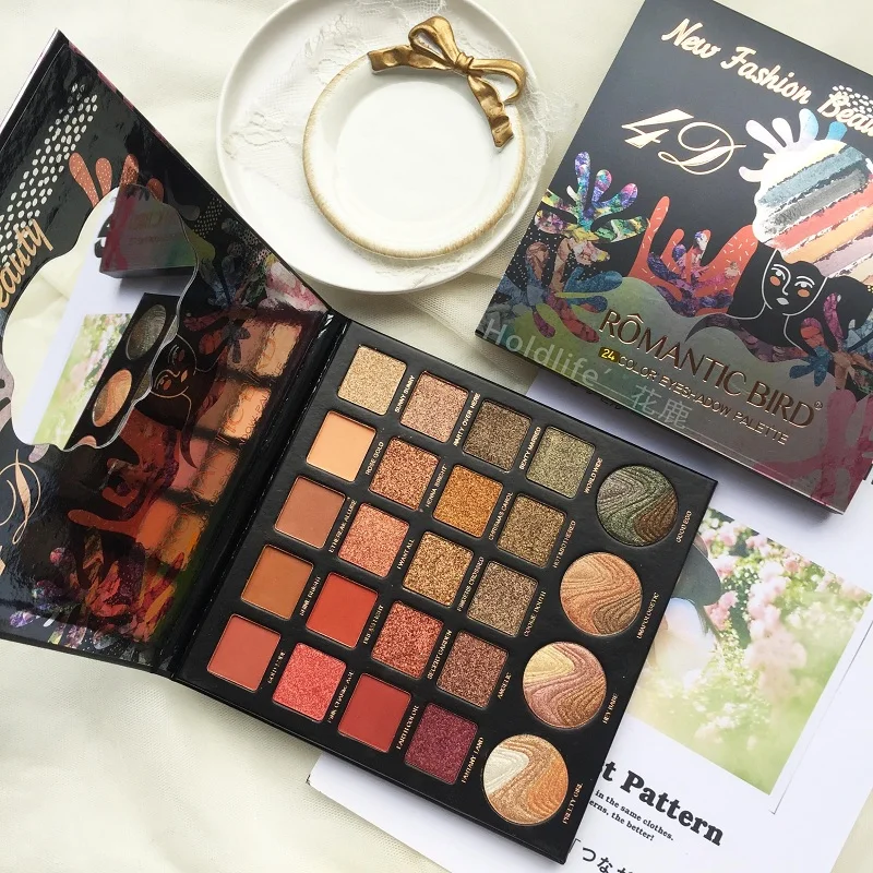 

24 Color Eyeshadow Pallete Shimmer Matte Glitter EyeShadow Palette Rainbow Highlighter Palette Makeup Eyeshadow Palette Cosmetic