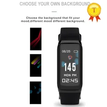 Лидер продаж умный Браслет монитор сердечного ритма педометр датчик сна хороший фон смарт-Браслет фитнес-трекер для Android IOS