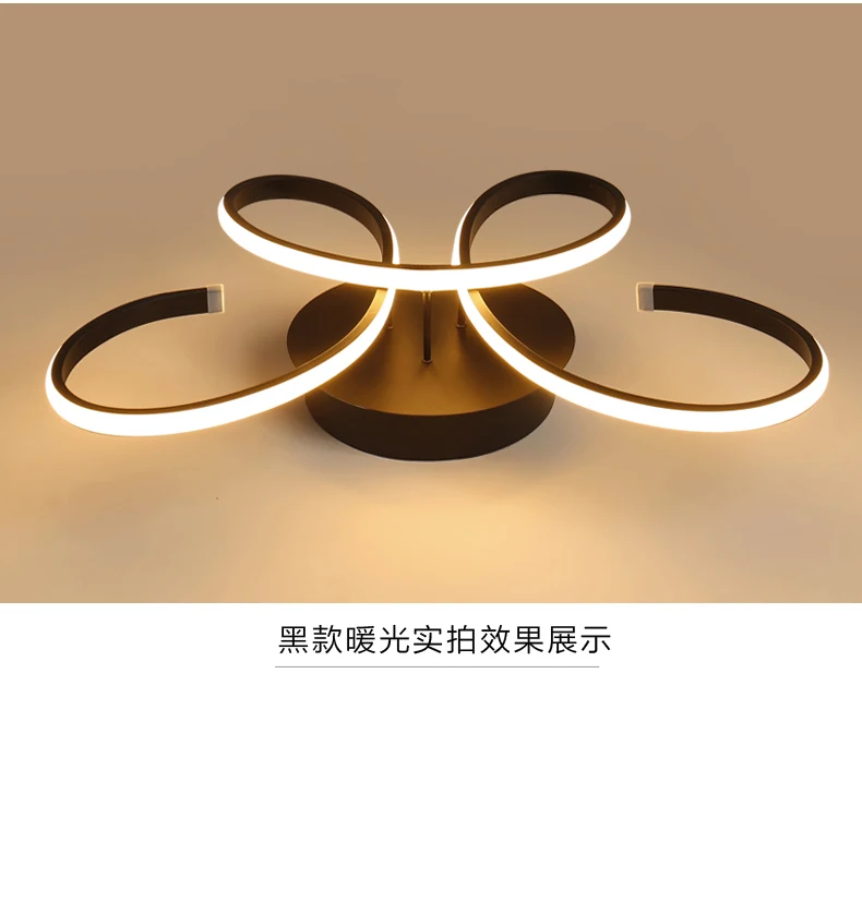 Современные творчества бабочка потолочный простой теплый Романтический светодиодный лампа для спальни гостиной дети учатся свет E27