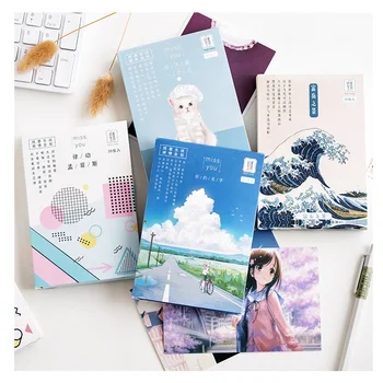 

30 Pcs/Set Anime Your Name Lovely Animals Series Postcard Greeting Card Birthday Gift Card Message Card